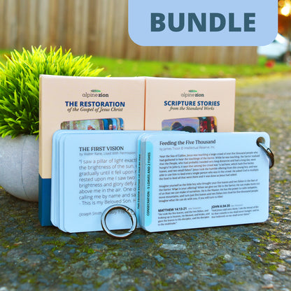 Bundle Pack - Scripture Stories from The Standard Works and Restoration of the Gospel of Jesus Christ Pocket Study & Teaching Tools