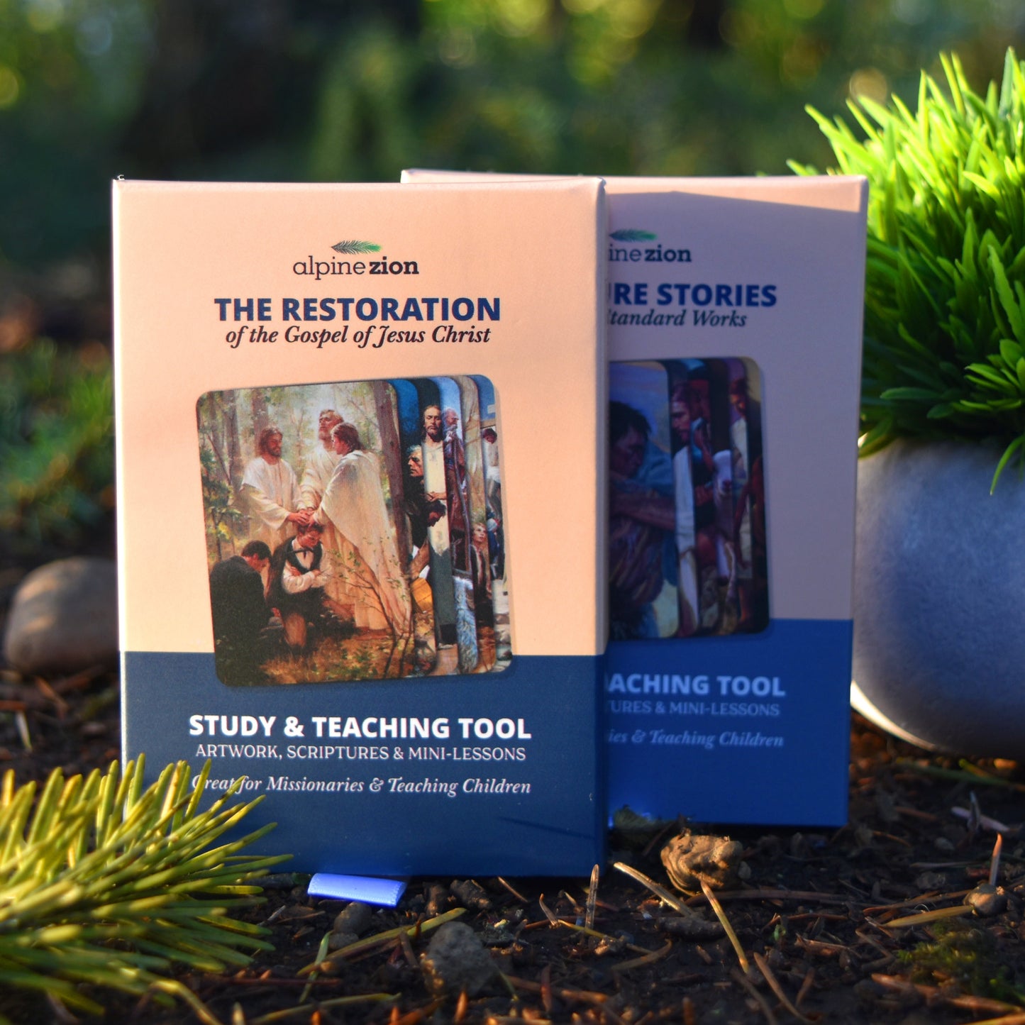 Bundle Pack - Scripture Stories from The Standard Works and Restoration of the Gospel of Jesus Christ Pocket Study & Teaching Tools
