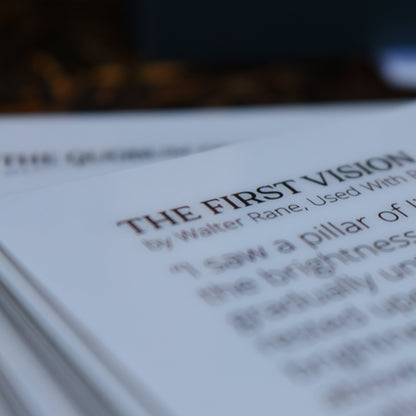 The Restoration of the Gospel of Jesus Christ - Illustrated Pocket Study & Teaching Tool for Missionaries, Youth, Primary, & Sunday School